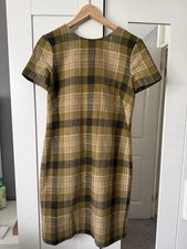 Hobbs Green Check Tweed Wool