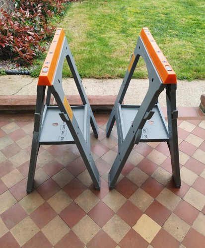 New pair amazon saw horses - pair,