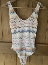 Missoni Swimsuit Size IT42 UK10 Worn Once Multicolour