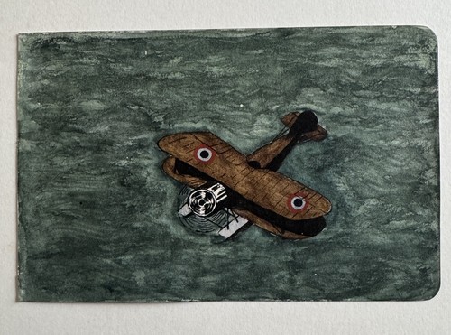 Original ww1 french biplane - ww1,