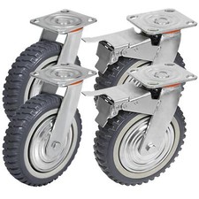 4 x Heavy Duty 8" Swivel