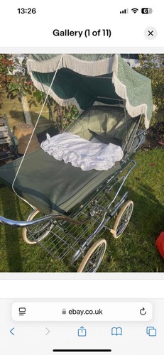 Silverpram vintage pram - silverpram,