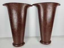 2 x Vintage Antique Cast Iron