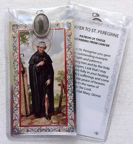 Peregrine prayer card - peregrine,