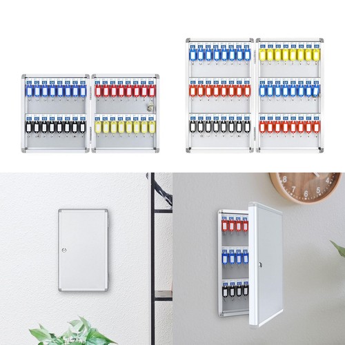 Wall mounted key storage box - wall,