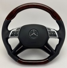Steering wheel Mercedes AMG wood, wood steering wheel G ML GL GLS W463 W166 X166 W204