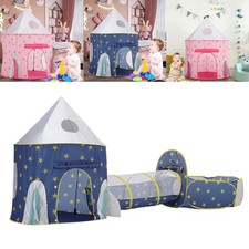 Kids play tent crawl - in,