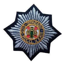 Irish Guards Wire Embroidered