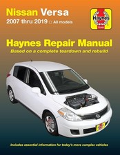 Nissan Versa 2007 thru 2019