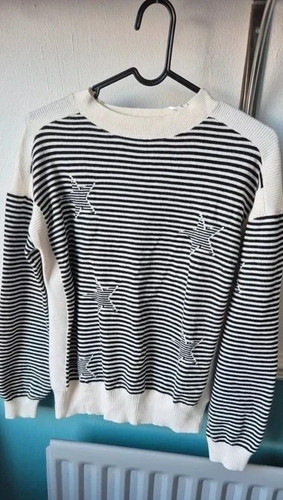 Black and white - white, stripe