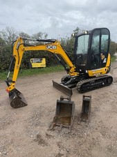 JCB 8026 Mini Digger Excavator, 367 HOURS! NO VAT, 2.7 Ton Takeuchi, Kubota