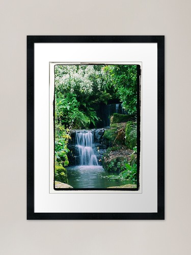 Waterfall framed art print - framed,