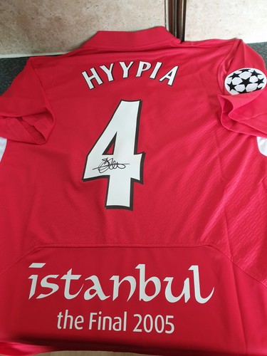 Sami hyypia signed - hyypia, liverpool