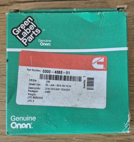Genuine cummins onan low - onan,