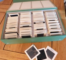 100 large colour steam locomotive slides - preserved