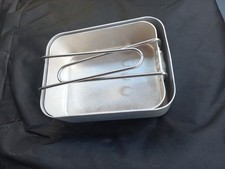2 X  Aluminium Mess Tin