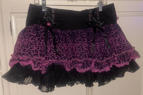 Tripp nyc y2k ruffled - nyc, leopard