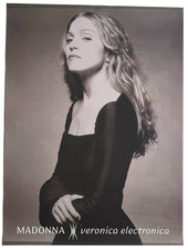 MADONNA VERONICA ELECTRONICA 2025 UK ALBUM PROMO POSTER OFFICIAL 18" x 24" NEW