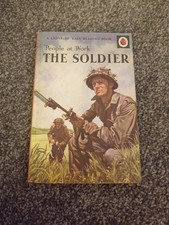 A Ladybird 'Easy-Reading' Book People at Work The Soldier Vintage Hardback Book