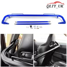 49" SS Racing Safety Chassis Seat Belt Roll Harness Bar Rod Blue 4 5 6 Point
