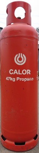 Red 47kg supergas calor shell - red,