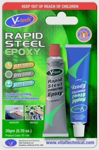 Rapid steel epoxy putty - rapid,