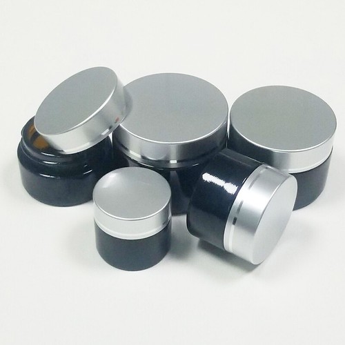 50g amber glass cosmetic - 5g-50g,