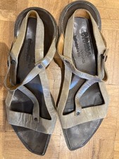 WOMENS CYDWOQ DESIGNER HANDMADE VINTAGE LEATHER SANDAL 6 UK 39 EU