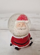 Santa mini snow globe - new