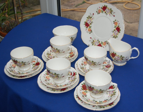 Vintage sutherland bone china - sutherland,