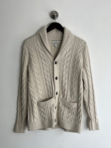 Oatmeal cable cardigan - oatmeal,