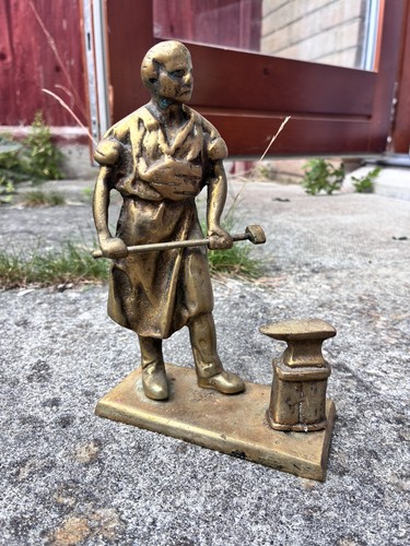 Heavy vintage solid brass - heavy,
