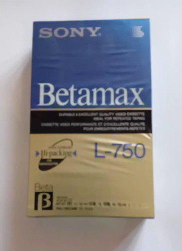 Sony betamax 750 video tape - betamax,