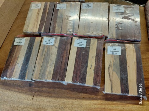 5pk spalted tamarind pen - spalted,