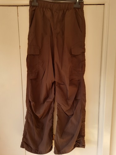 Girls brown cargo - h&m, pants