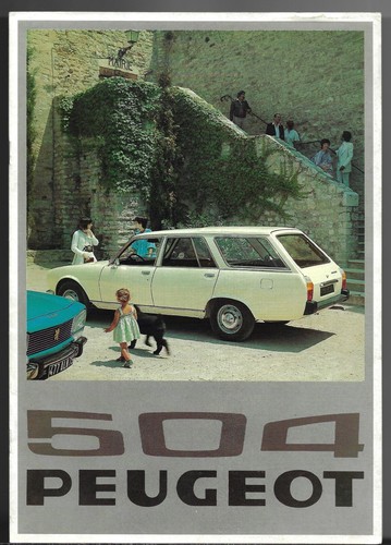 Peugeot 504 estate - 1975-76, uk