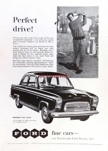 Ford prefect deluxe 1958 - ford,