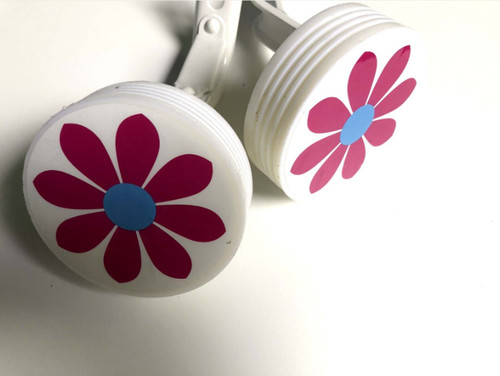 Stabilisers white red - stabilisers, flower