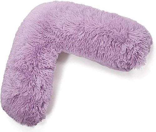 Teddy cuddles shape pillow - v,