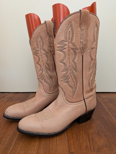 Lucchese 2000 beige goat - lucchese,