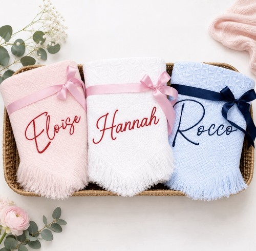 Personalised baby shawl - personalised,