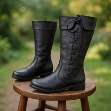 Medieval Leather Boots