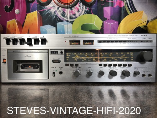 Aiwa 3070k stereo cassette - af-3070k,