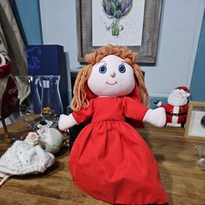 Fatima Center Little red rlding hood / grandma / woft  Topsy Turvy Doll 13" 