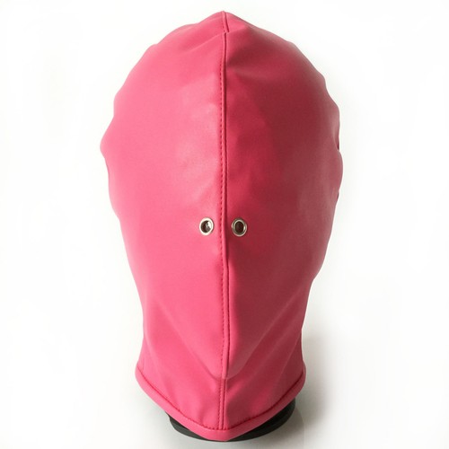 Faux leather gimp bandage - bandage, hood