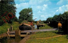 Picture Postcard:-NARROW BOATS