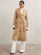 Reiss Womens Brown Wool blend