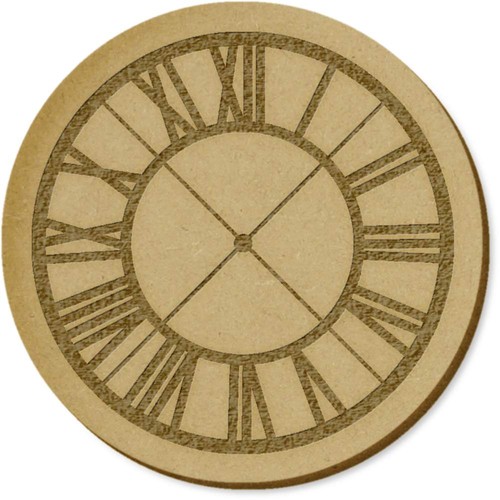 Roman numeral clock face - x,