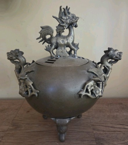 Large antique bronze - large,