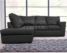 Leather corner sofa - corner,
